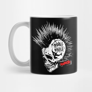 trouble maker red type Mug